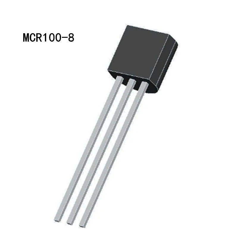 50pcs MCR100 8 MCR100 TO 92 600V 800mA Transistor -in Connectors from ...