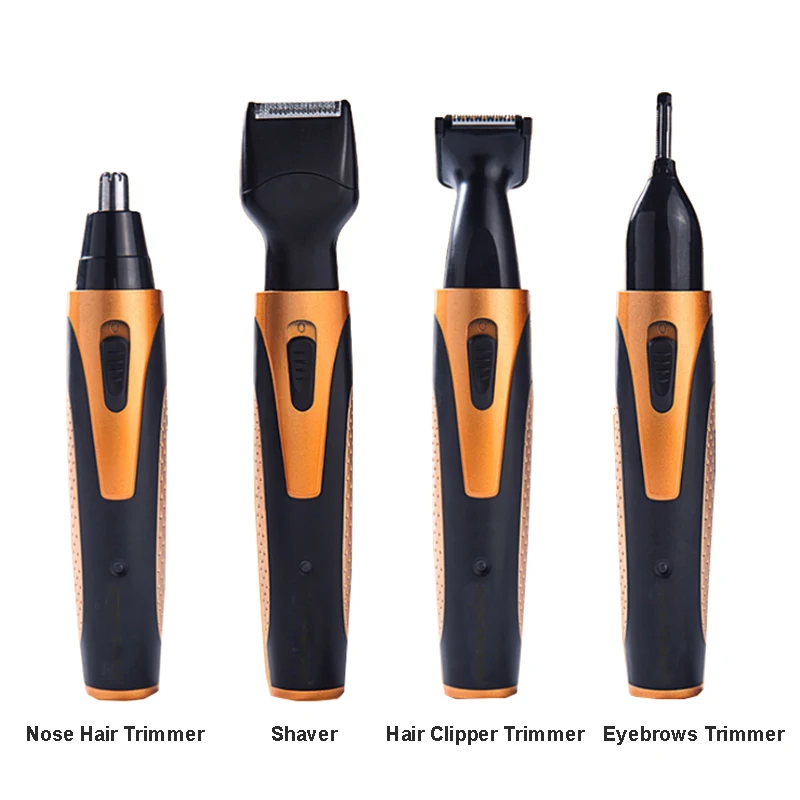 4 in 1 Electric Shaver Multifunction Men Nose Ear Hair Trimmer Painless Women Trimming Eyebrows Beard Hair Clipper Cut Shaver  (1)