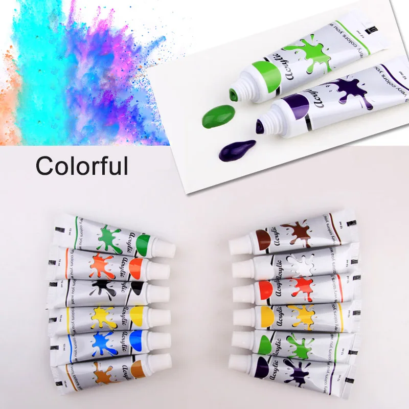 

12 Colors Watercolor Painting Set Non-toxic Transparent Watercolor Pigment for Artist School Student For Drop Shipping