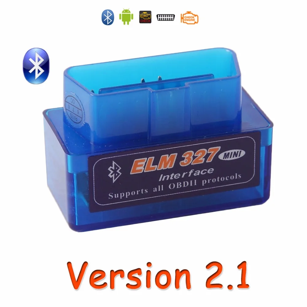 Показателя viecar (без диска) V2.1 супер мини ELM327 Bluetooth OBDII/OBD2 авто код читателя