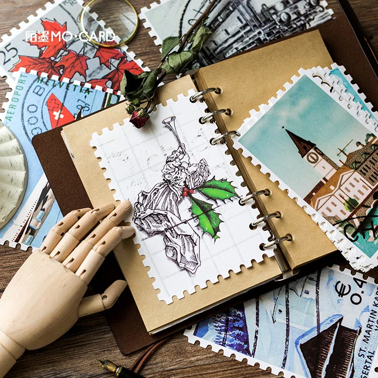 

30 pcs/1 lot Retro Paper Post Greeting Card Postcards Birthday Bussiness Gift Card Set Message Card