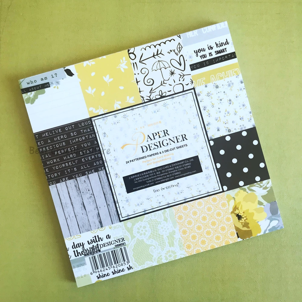 

ENO Greeting scrapbooking paper set vintage scrapbooking paper flower backgound craft paper scrapbooking accessories