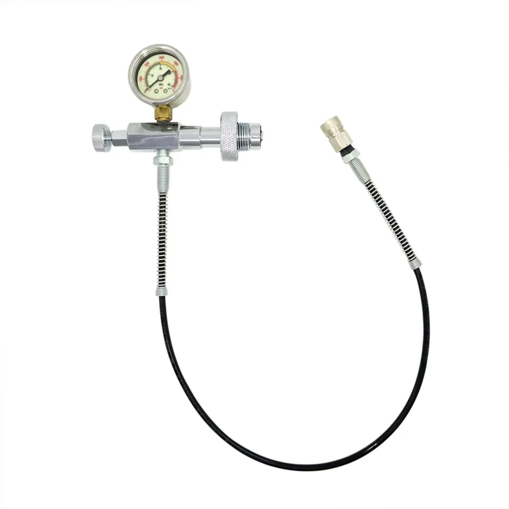 Paintball PCP Fill Station 300bar/4500psi Din Filling Charging Adaptor