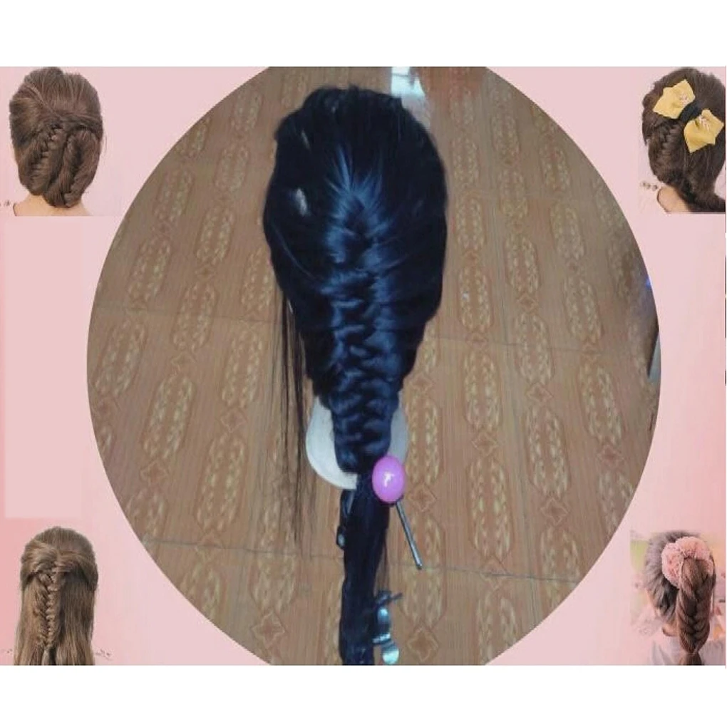 1PC Women Girls Hair Braiding Tool Weave Braider Hair Twist Styling Maker DIY Hairstyling Accessories