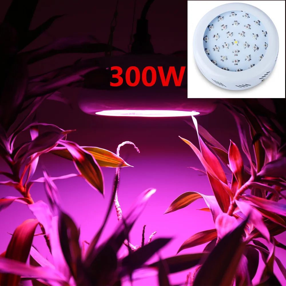 Multi Grow UFO 300W Full Spectrum LED Grow Light Kit For Plants