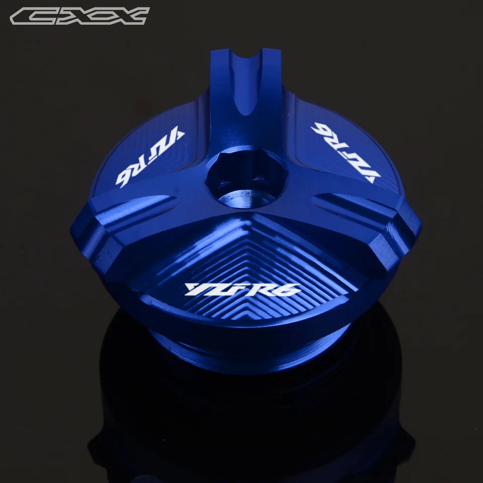 M27 * 3 CNC Крышка масляного фильтра двигателя для YAMAHA YZF-R6S YZFR6 1999-2010 2011 2012 2013 2014 2015 |