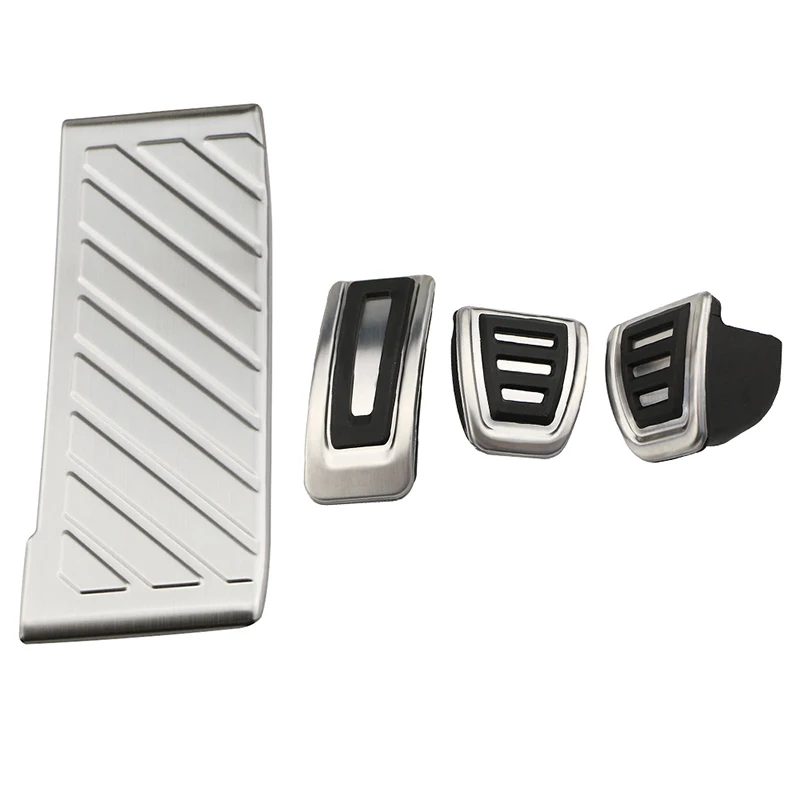Car Stainless Steel Pedal Pedals Cover for Volkswagen GOLF 7 MK7 Lamando POLO A05 Passat B8 Skoda Rapid Octavia 5E 5F A7 | Автомобили и