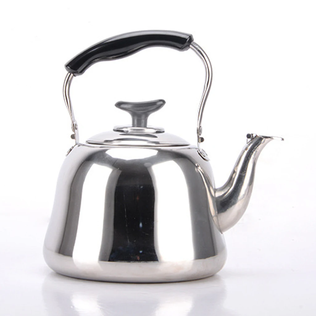 Stainless Steel Whistling Kettle Teakettle Fast Boil Teapot with Infuser 1L 2L 3L