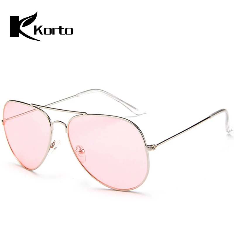 

Fashion Sunglasses for Women Pink Yellow Girl Sun Protective Glasses Aviation Shades Lady Gunes Gozlugu Oculos Aviador Feminino