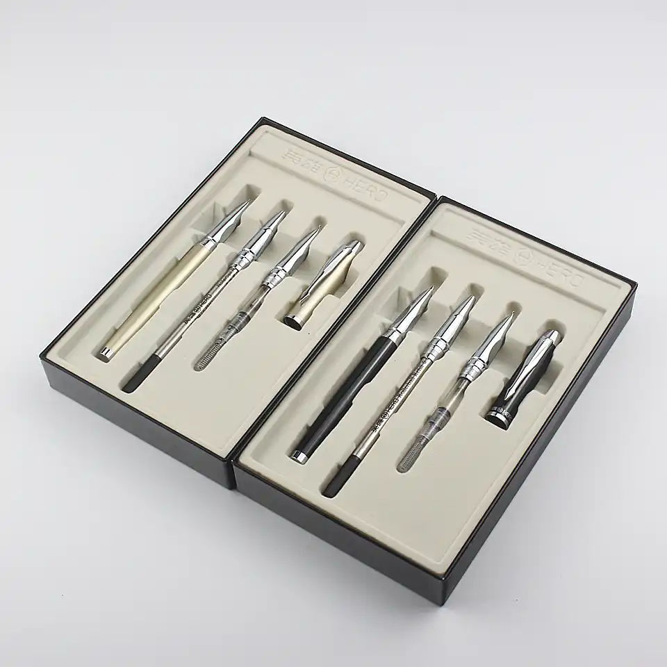 Ручка перьевая металлическая 3 в 1 с подарочной коробкой 0 5 мм|metal fountain pen|high quality