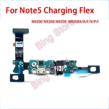 Сменный зарядный гибкий кабель для samsung Galaxy Note 5 N9200 N9208 N9209 N920 микрофон USB порт разъем док-станции