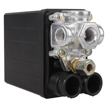 SHGO HOT-Heavy Duty Air Compressor Pressure Switch Control Valve 90 PSI -120 PSI Black SHGO HOT-Heavy Duty Air Compressor Pressure Switch Control Valve 90 PSI -120 PSI Black