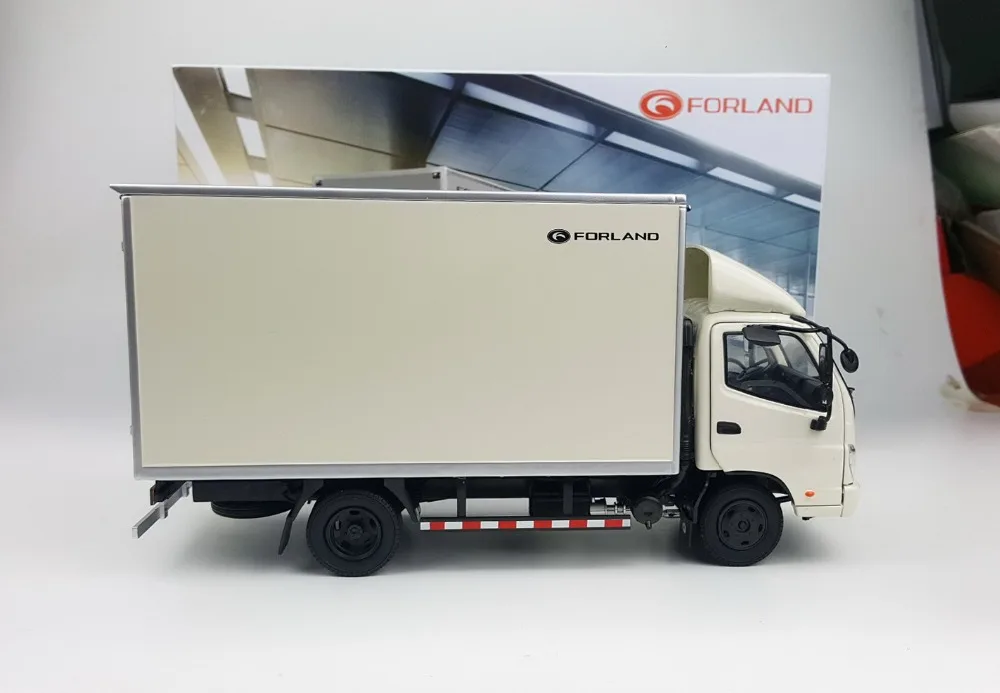 Коллекционная модель игрушки из сплава подарок 1:24 Foton Forland Timing Aumark доставка фургон грузовой автотранспорт литье под давлением игрушка