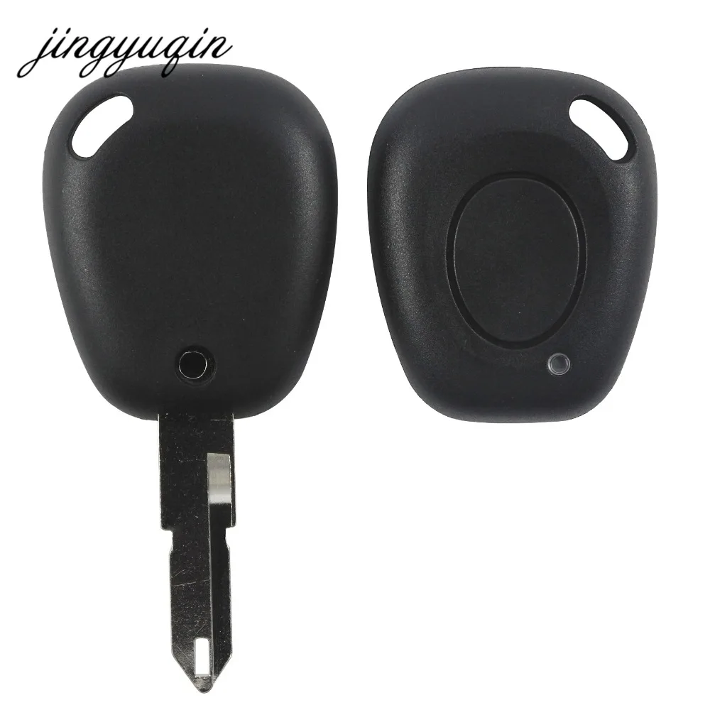 Чехол jingyuqin для ключа с 1 кнопкой и необработанным лезвием Renault Megane Scenic Laguna|shell