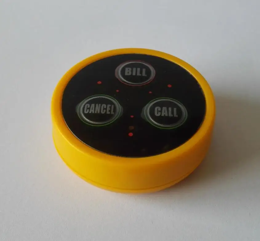 Yellow 30 шт. K-D3 гость зуммер Цифровая беспроводная система вызова используется в ресторан/кафе - Цвет: Yellow