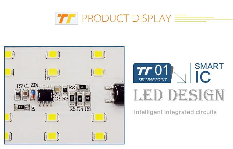 Умный IC SMD светодиодный светильник 220 в 230 В 50 Вт светодиодный чип для наружного прожектора светильник DIY для прожектора большой светильник