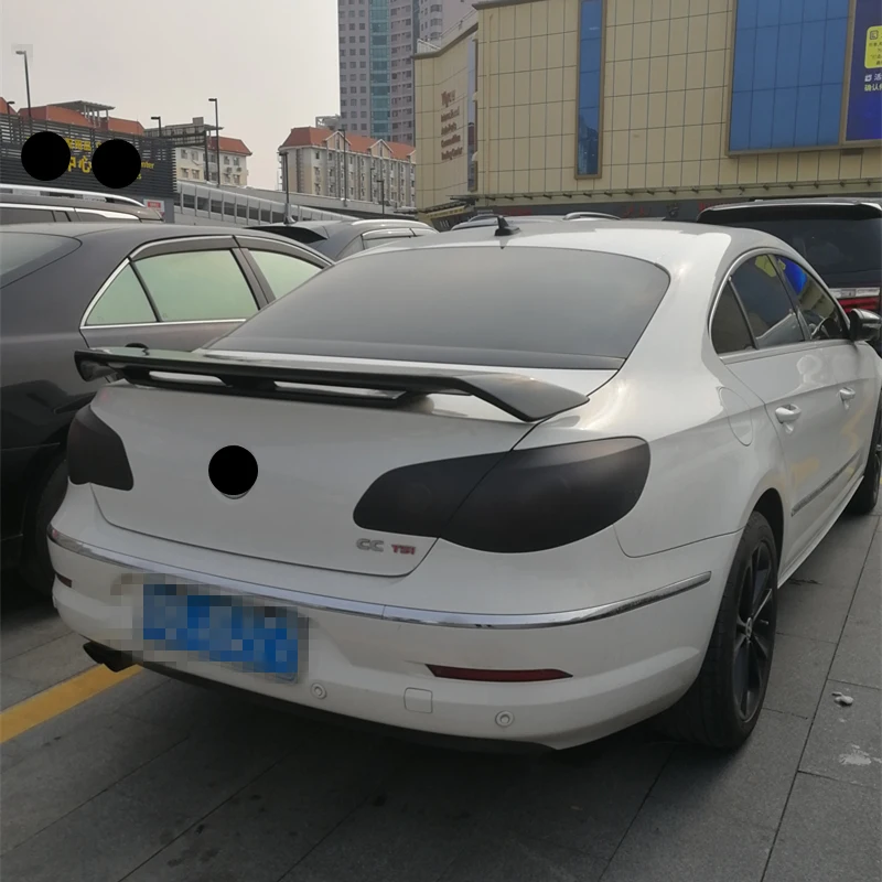 Для Passat CC спойлер Высокое качество ABS Материал заднее крыло автомобиля Pr. imer цвет задний спойлер для Volkswagen Passat CC спойлер