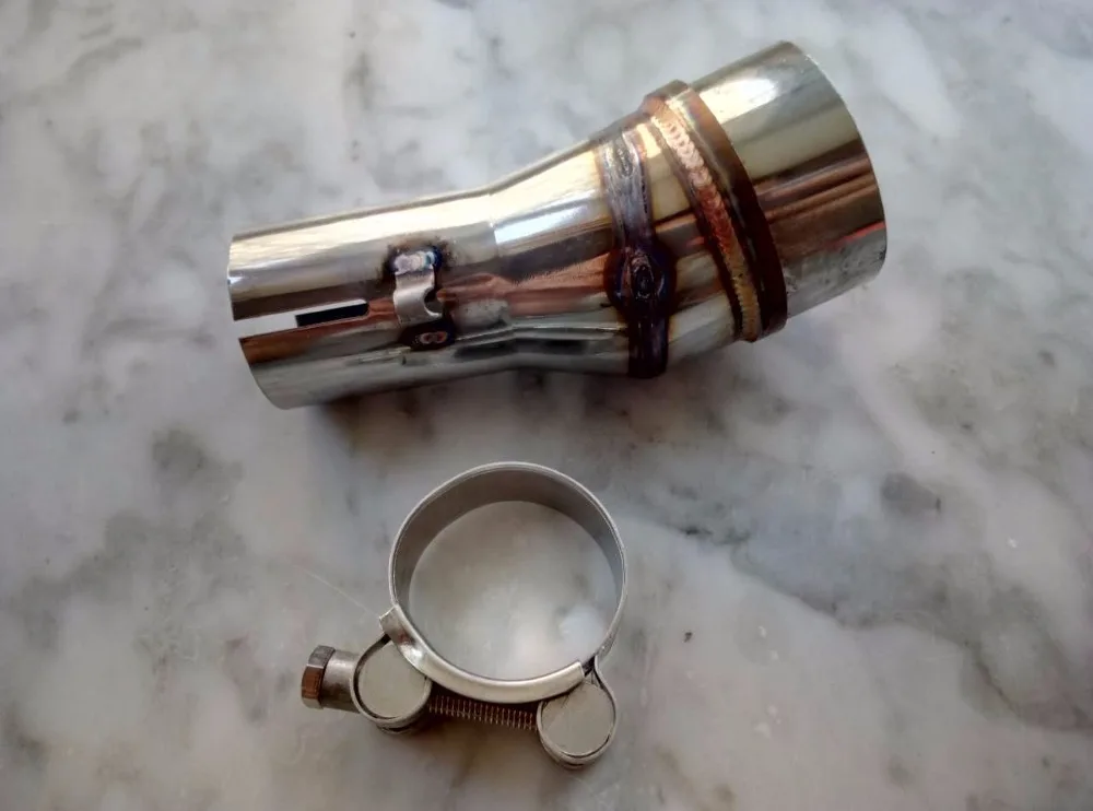 51MM Ninja250 Conversion Interface Motorcycle Exhaust Muffler Pipe