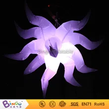 Бесплатный Экспресс декоративный Домашний Светильник игрушки Висячие садовые украшения надувные изгиб звезды