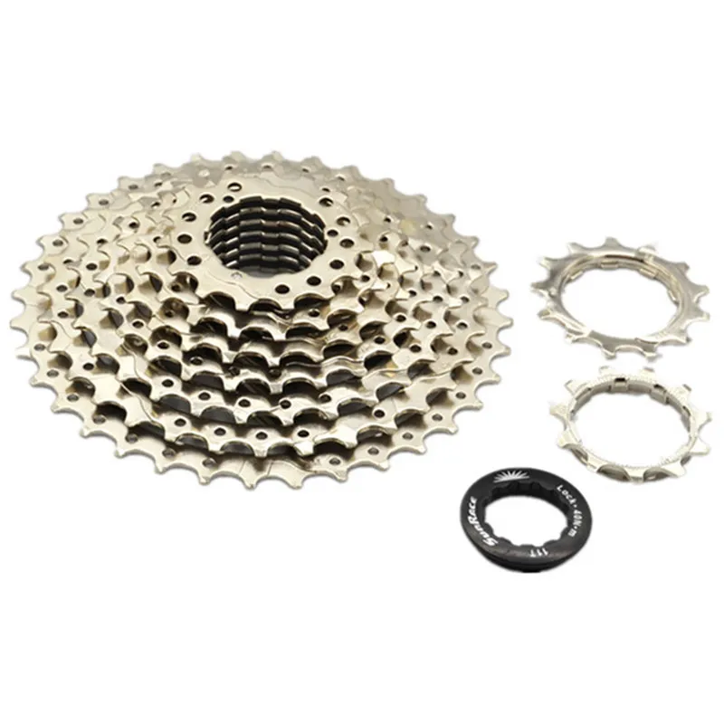 Sunracing CSM990 9 speed 11 40 T/11 36 T черный/серебристый велосипедная кассета fit Shimano SRAM SGS GS