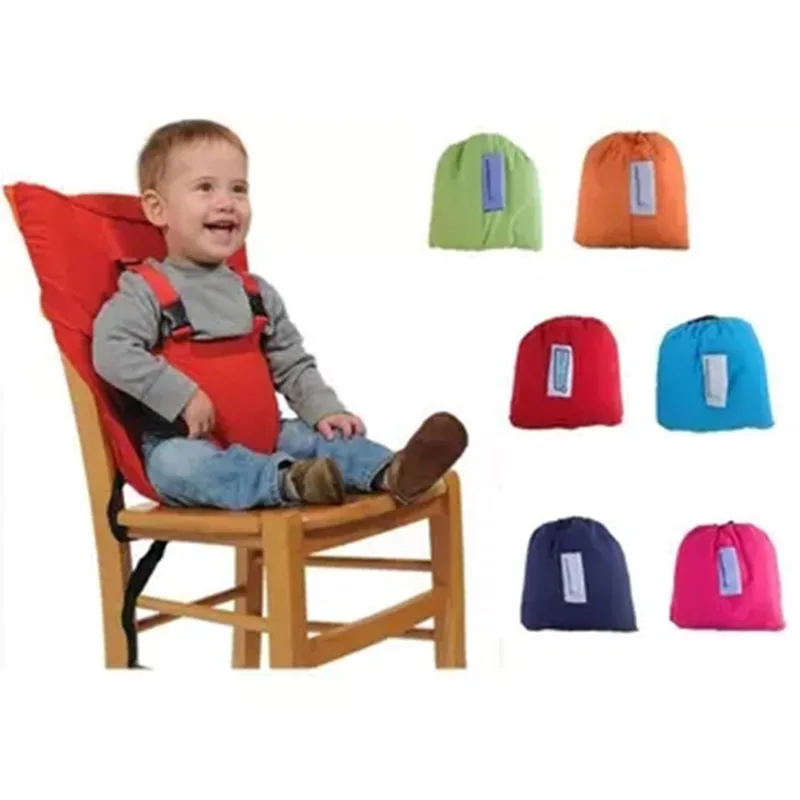 Переносное детское кресло безопасности бренд младенческой ремни безопасности ремень складное столовое кресло кормления детский продукт обеденный Ланч жгут детский стул