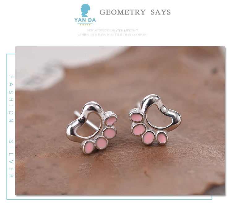 09 Silver stud earrings