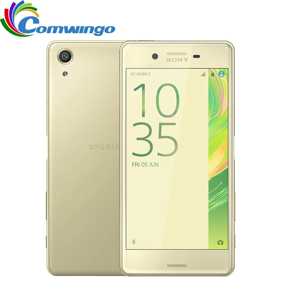 Sony Xperia X Original смартфон с 5-дюймовым дисплеем четырёхъядерным процессором ОЗУ 3 ГБ