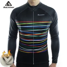 Racmmer Winter 2016 Long Pro Thermal Fleece Cycling Jersey Men Clothing Bicycle Maillot Equipacion Ciclismo Bike Clothes #ZR-08