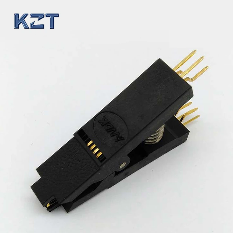 Оригинальный тестовый зажим BIOS SOP8 SOIC8 изогнутый контактный шаг 1 27 мм