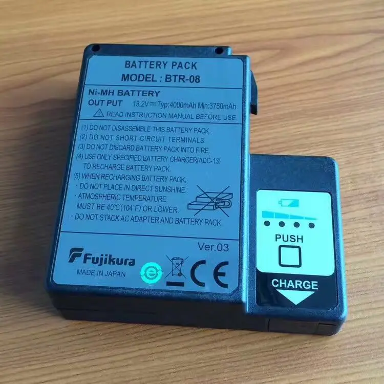 

10PCS/Lot Original Fujikura FSM-60S FSM-60R FSM-18S FSM-18R Optical Fiber Fusion Splicer Battery BTR-08
