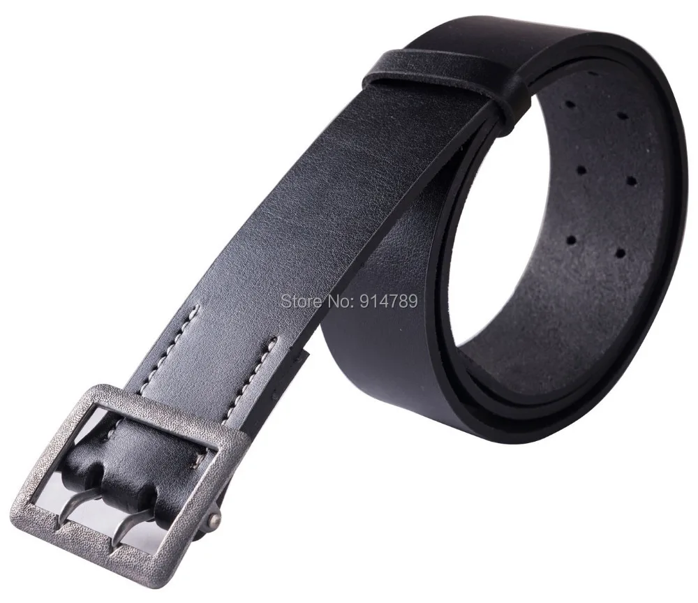 Немецкий полицейский двойной ремень черный пояс размер M 34 39 &quot 35811|belt waist|black beltbelt