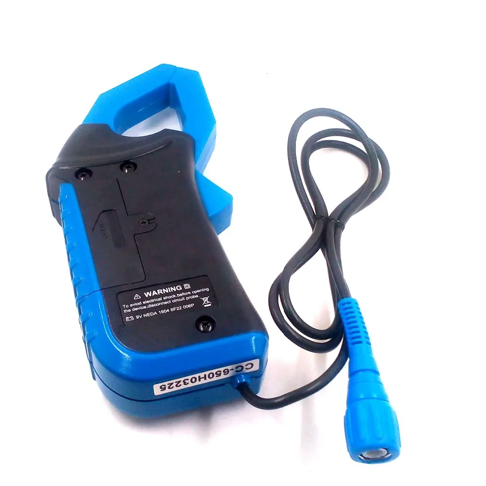 New Hantek CC650 CC-650 Up to 20 KHz 650A Oscilloscope Multimeter AC/DC Current Clamp meter