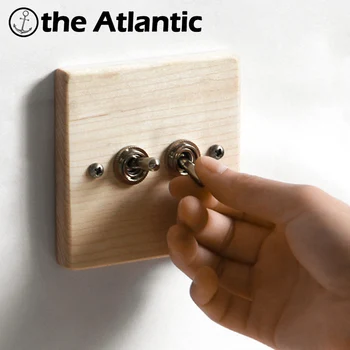 

Wall Wod Switch Maple/Walnut Luxury Wall Light Switch Panel Hand Made Retro Switch 10A 110V-250V Wood Panel Brass Lever 2 GANG