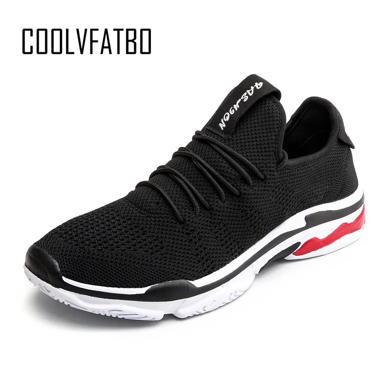 

COOLVFATBO Outdoor Shoes Men Casual Weaving Shoes Trainers Men Footwear Summer Breathable Mesh Tenis Sneakers Shoes