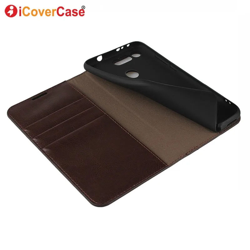  Wallet Cover For Huawei Honor View 20 Case Coque Luxury Genuine Leather Case for Huawei Honor View 