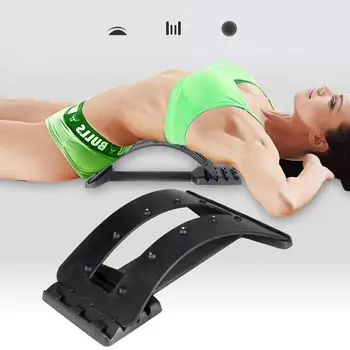 

Back Massage Stretcher Stretching tool SPA magneti Waist Support Neck Relax Spine Pain Cervical lumbar traction Humpback Device