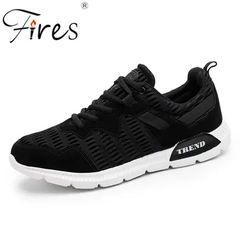 

Fires Man Sneakers Comfortable Running Sneakers Spring Mesh Walking Shoes Hombre Breathable Sport Shoes Run Shoes Men