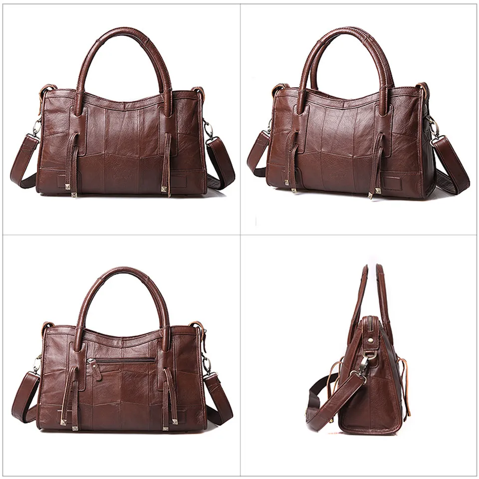  Cobbler Legend Original Genuine Leather Women Shoulder Bags 2019 New Leisure Trend Ladies Crossbody