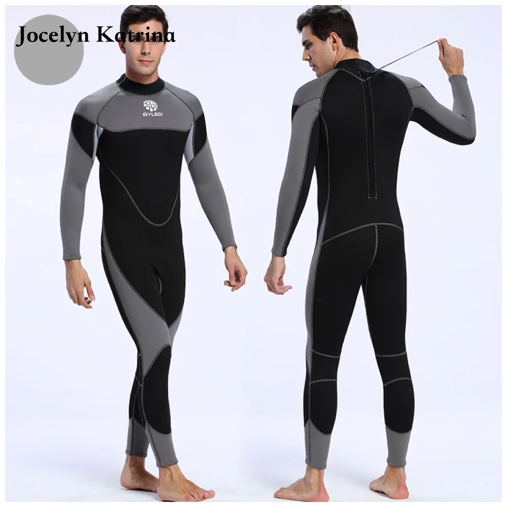 Jocelyn Katrina 3mm Neoprene men wet suit set Scuba Diving Surfing