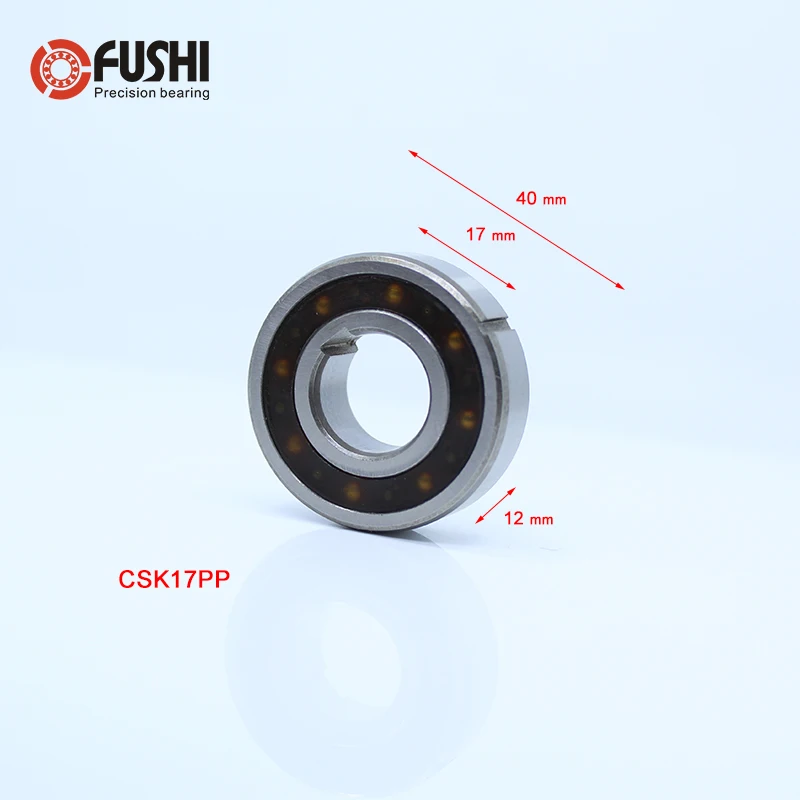 

CSK17PP One Way Bearing Clutches 17*40*12mm ( 1 PC) With Keyway CSK6203PP FreeWheel Clutch Bearings CSK203PP