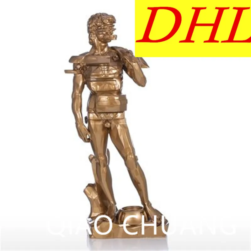 

Modern Abstraction Michelangelo David Creative Colophony Crafts Living Room Furnishing Articles G1014