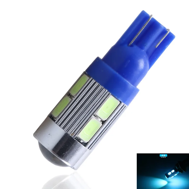 1PC Car LED T10 194 W5W 10 smd 5630 LED Light Bulb Auto led light