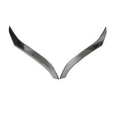 АБС-Пластик Хром Передняя решетка отделка Гриль украшения полоса 2 шт. для Хонда сrv CR-V 2012 2013