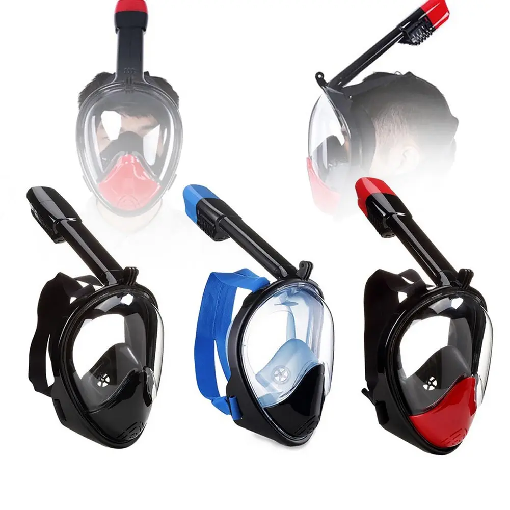 

180 Degree Safe Anti Fog Prevent Gag Reflex Snorkeling Mask Underwater Waterproof Scuba Diving Equipment Swimming Spearfishing