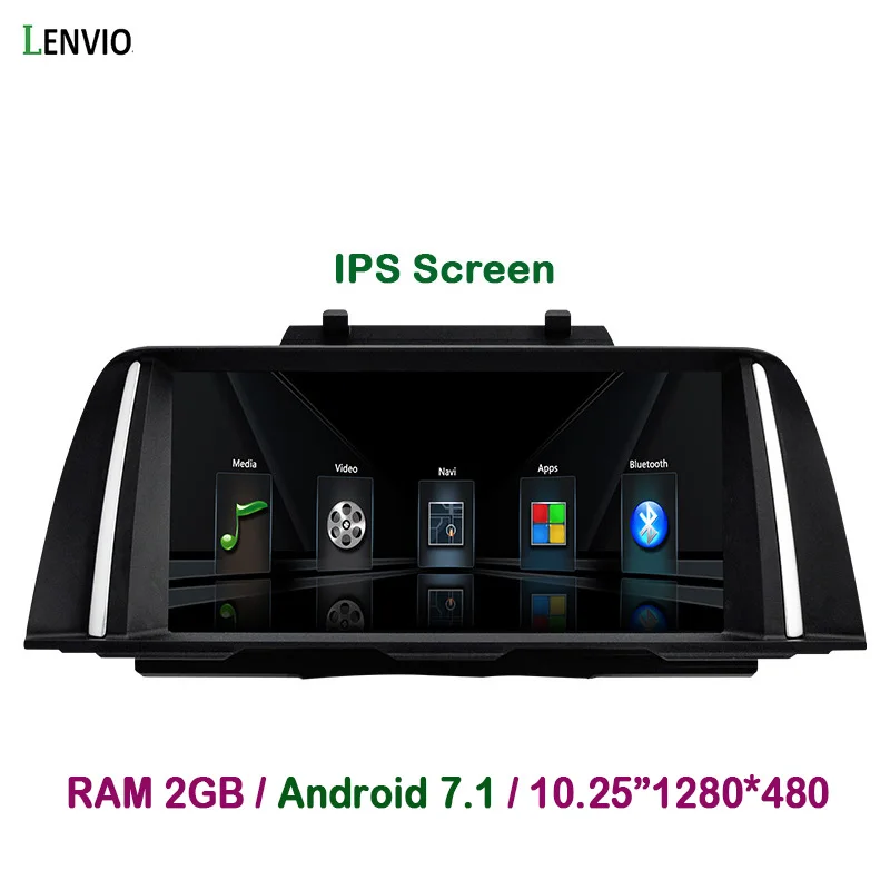 Автомобильный DVD проигрыватель Lenvio 10 25 дюйма IPS 2 Гб ОЗУ Android 7 1 GPS навигация для BMW 5
