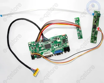 

NT68676(HDMI+DVI+VGA)LCD Driver Board Lvds Inverter Converter Monitor Kit for 1280X800 LP154WX7(TL)(A1) TLA1