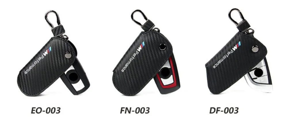 

Genuine Leather Key Holder Case Cover For Bmw E90 F30 F34 F10 E70 E71 X1 X3 X4 X5 X6 1 2 3 4 5 6 7 Series Carbon Fiber