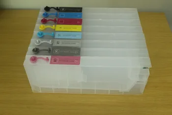 

Free shiping compatible Refillable cartridge for Epson 7600/9600 wide format printer cartridge
