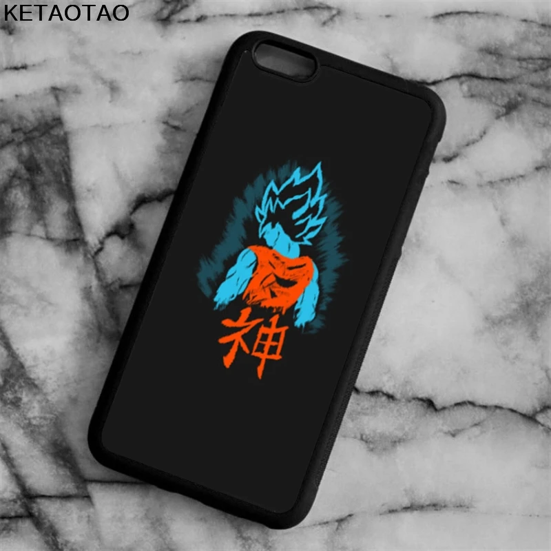 KETAOTAO Dbz Бог hero телефон чехлы для iPhone 4s 5s 6 6S 7 8 XR XS Max плюс для X S3 4 5 6 7 8 6 8 Чехол Мягкий ТПУ Резиновая силиконовые