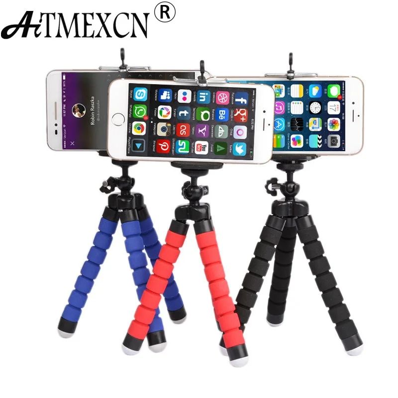 

Mini Tripod Octopus Flexible Stand for Gro Pro Digital Camera Phone Holder Mount Monopod for Gopro Accessories tripe celular